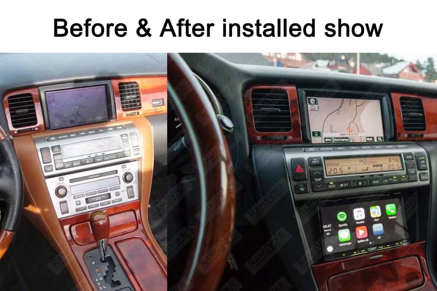 9" Android 10 Car Multimedia Player For Lexus SC430 2001-2010 Audio Radio Stereo GPS Navigation CarPlay Wifil Headunit Screen