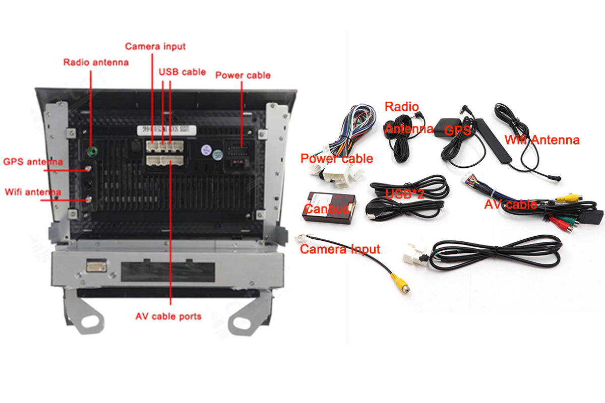 Car Radio Player For Lexus SC430 2001-2010