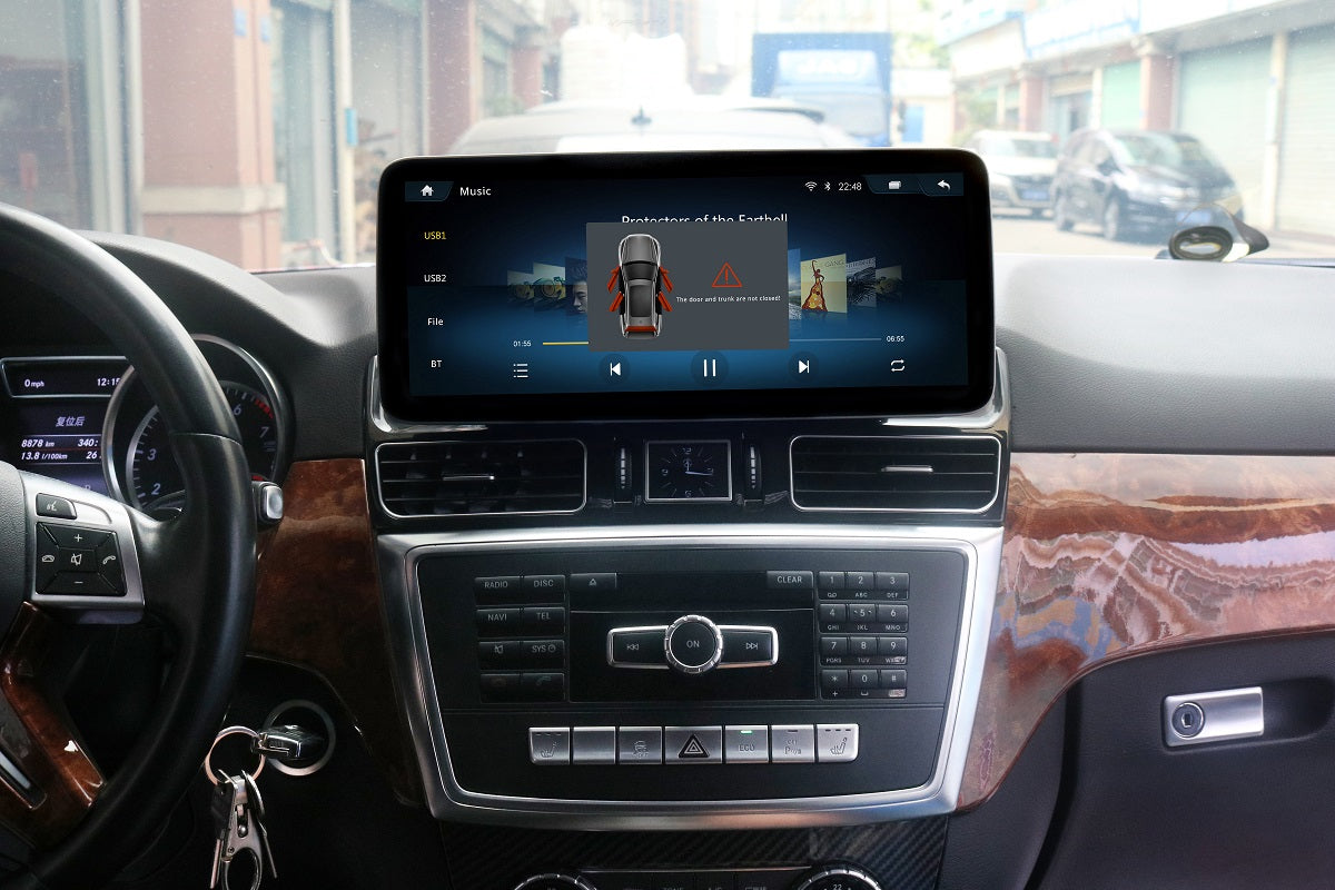 android radio for Mercedes-Benz M-Class 2011-2014