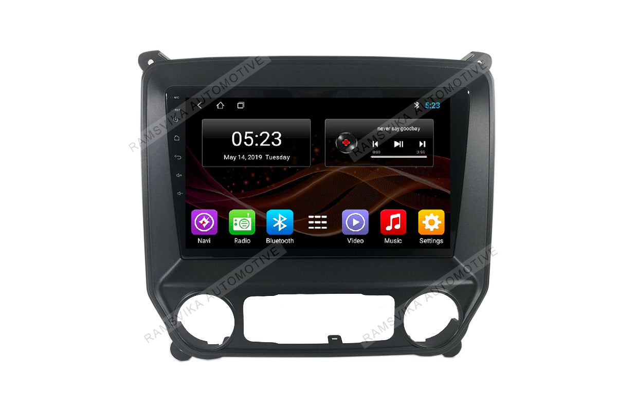 Android GPS navigation for Chevrolet Silverado and GMC Sierra 2014-2018