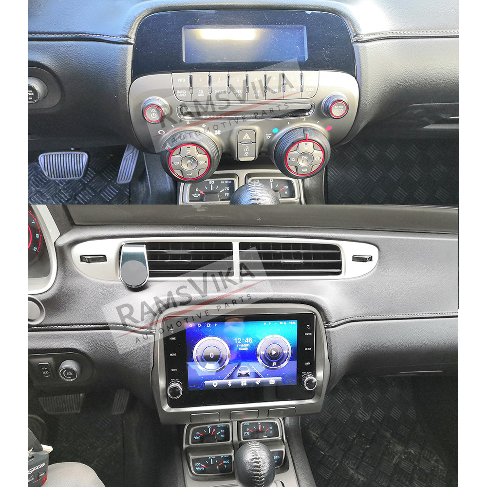 Android 10 car radio player for Chevrolet Camaro 2010–2015 with audio stereo GPS navigation system head unit 9″ ANDROID 10 OCTA-CORE