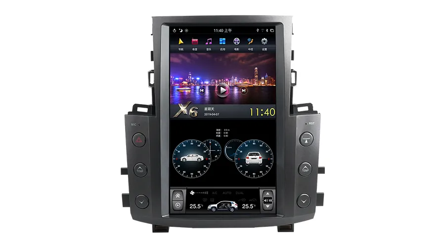 Android GPS navigation for Lexus LX570 2005-2015