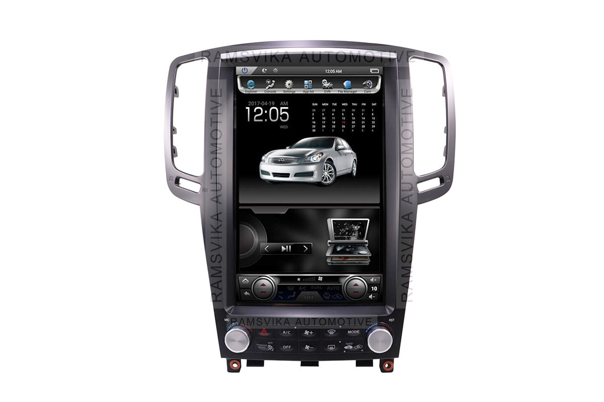 Android GPS navigation for Infiniti G-Series G25 G35 G37 G37S 2007-2015