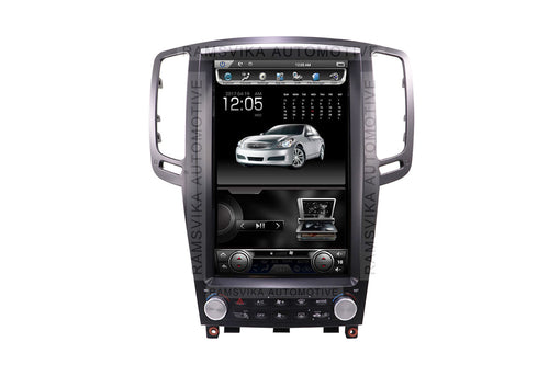 Android GPS navigation for Infiniti G-Series G25 G35 G37 G37S 2007-2015
