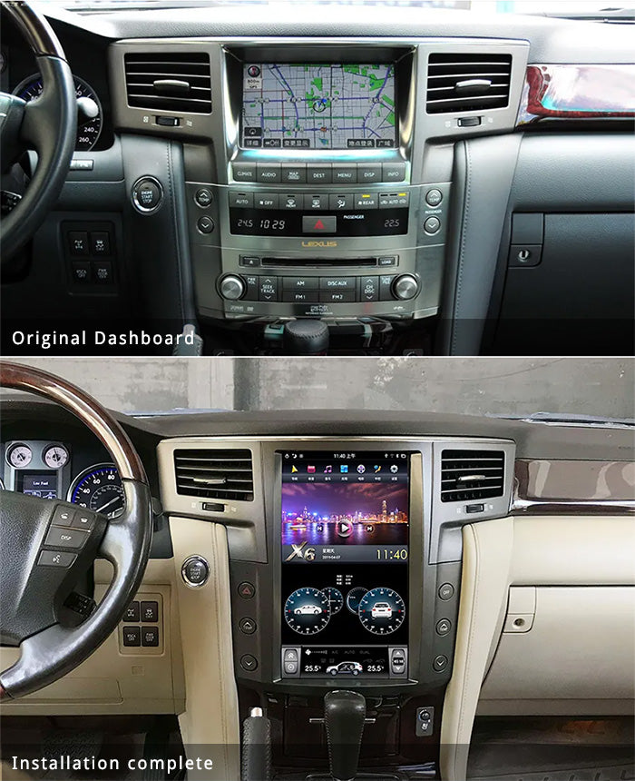 Android car radio player for Lexus LX570 2005-2015