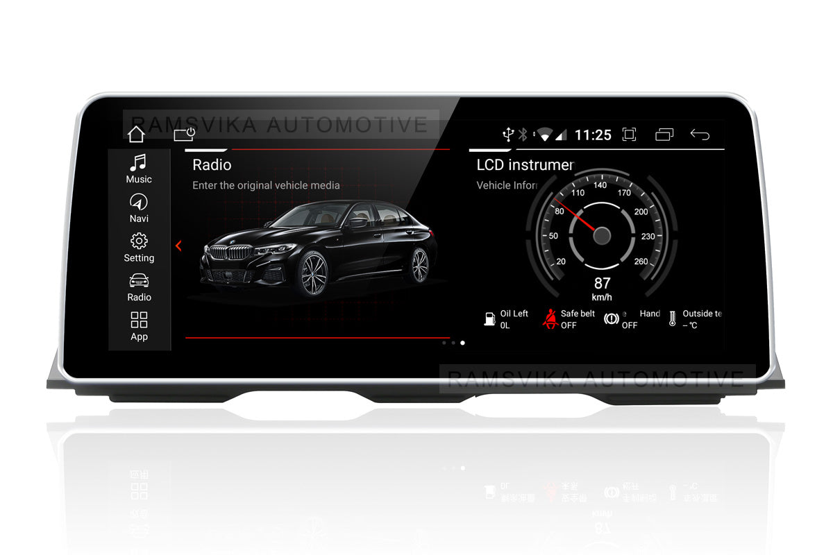 Android GPS navigation for CIC system BMW 5 Series F10 F11 2010–2017