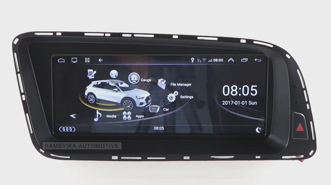 Android car radio player for Audi Q5 2009–2017