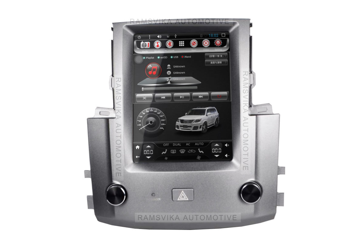 Android car radio player for Lexus LX570 2007-2015