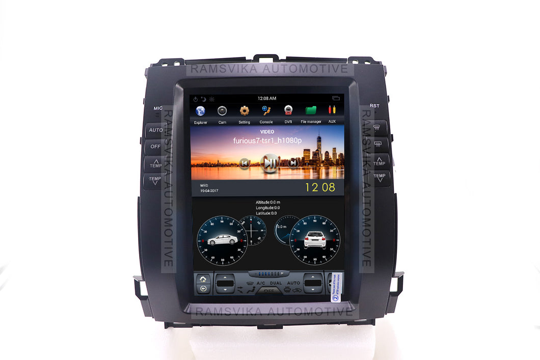 Android GPS navigation for Lexus GX470 2004-2009