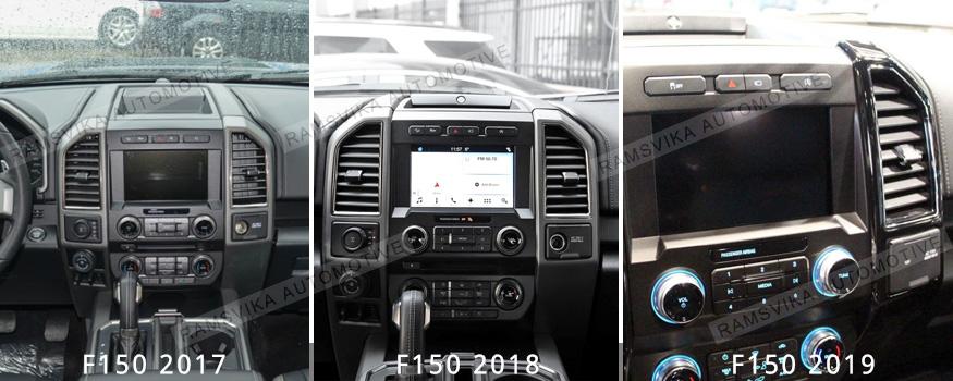 Android car radio player for Ford F-150 2015-2020 with audio stereo GPS navigation system head unit 12.1” ANDROID 9 PX3 HEXA-CORE