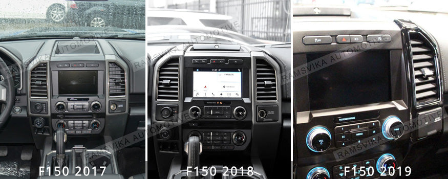 Android car radio player for Ford F-150 2015-2020 with audio stereo GPS navigation system head unit 12.1” ANDROID 9 PX HEXA-CORE