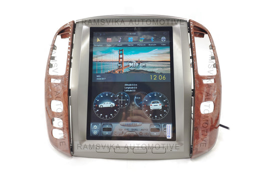 Android GPS navigation for Lexus LX470 2004-2007