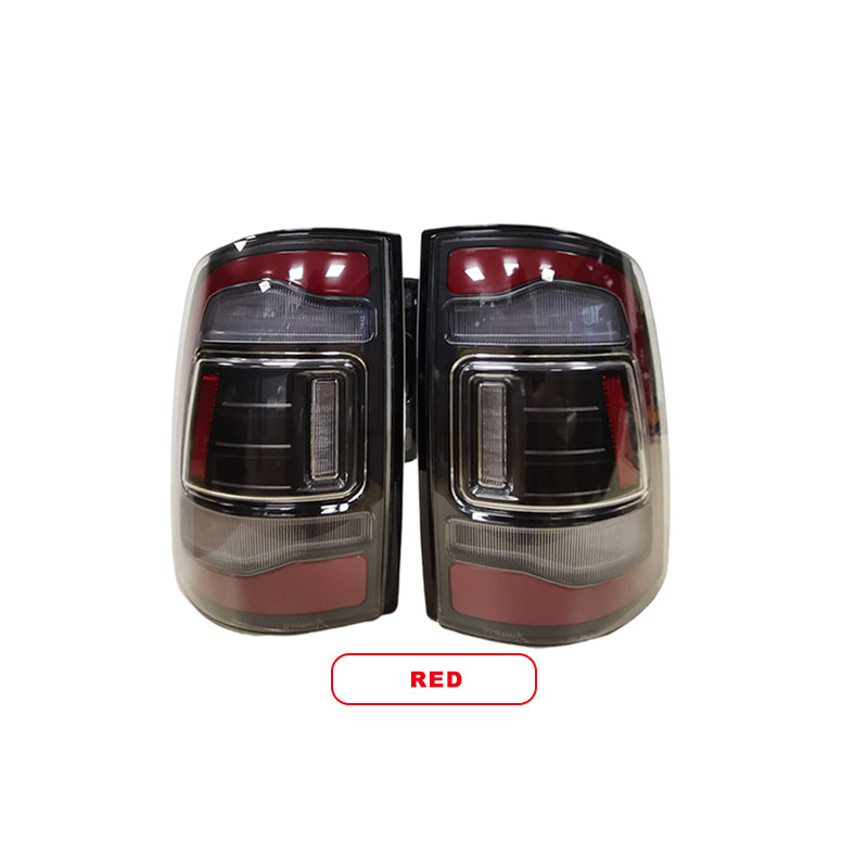 LED Tail Lights For Dodge Ram 1500 Taillight 2009-2018 Car Accessories DRL Dynamic Turn Signal Lamps Fog Brake Reverse Light