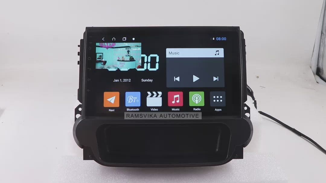 Android car radio player for Chevrolet Malibu Eighth generation 2013–2015