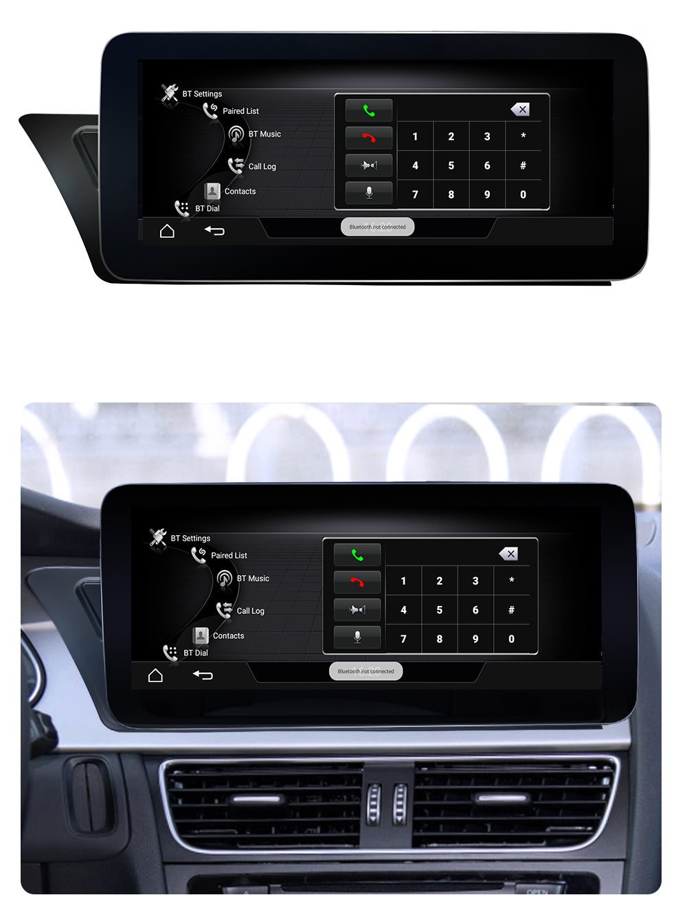 Auto head unit for Audi A4 Audi A5 2009–2016