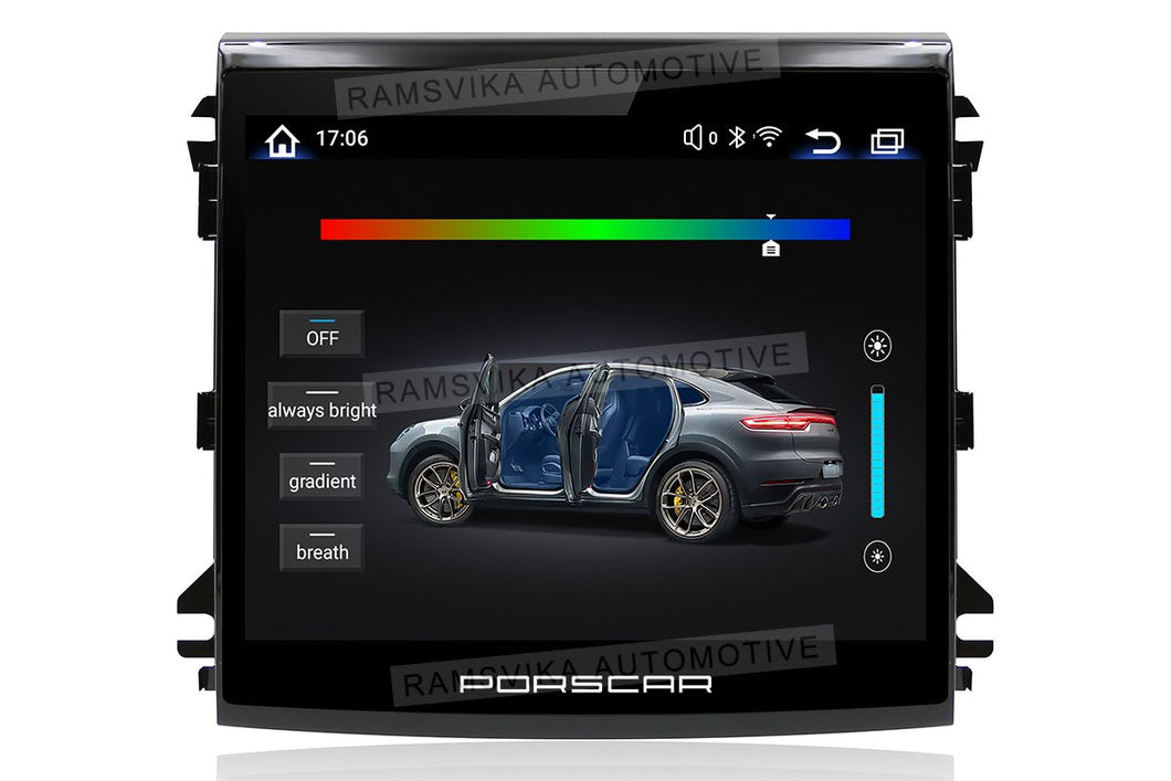 android Multimedia player for Porsche Cayenne 2016-2017