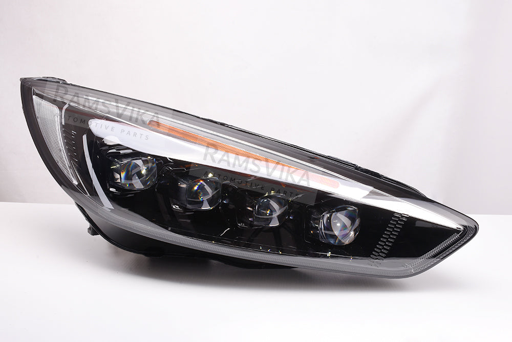 crystal LED head lamp for for Ford ESCORT