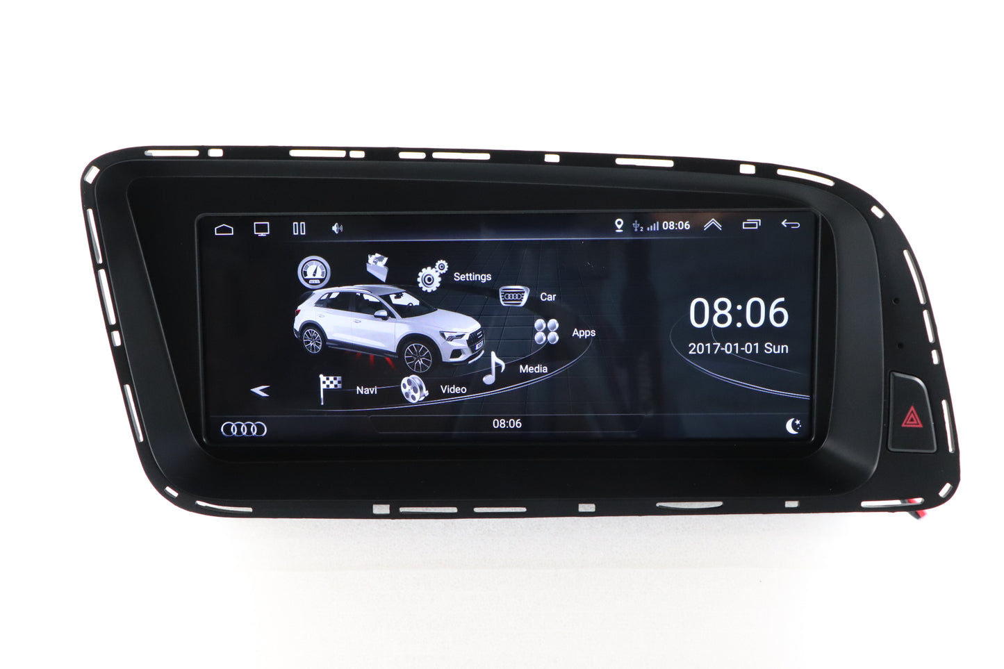 Android GPS navigation for Audi Q5 2009–2017