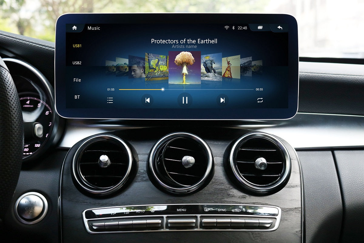 android car stereo for Mercedes-Benz C-Class 2014-2021