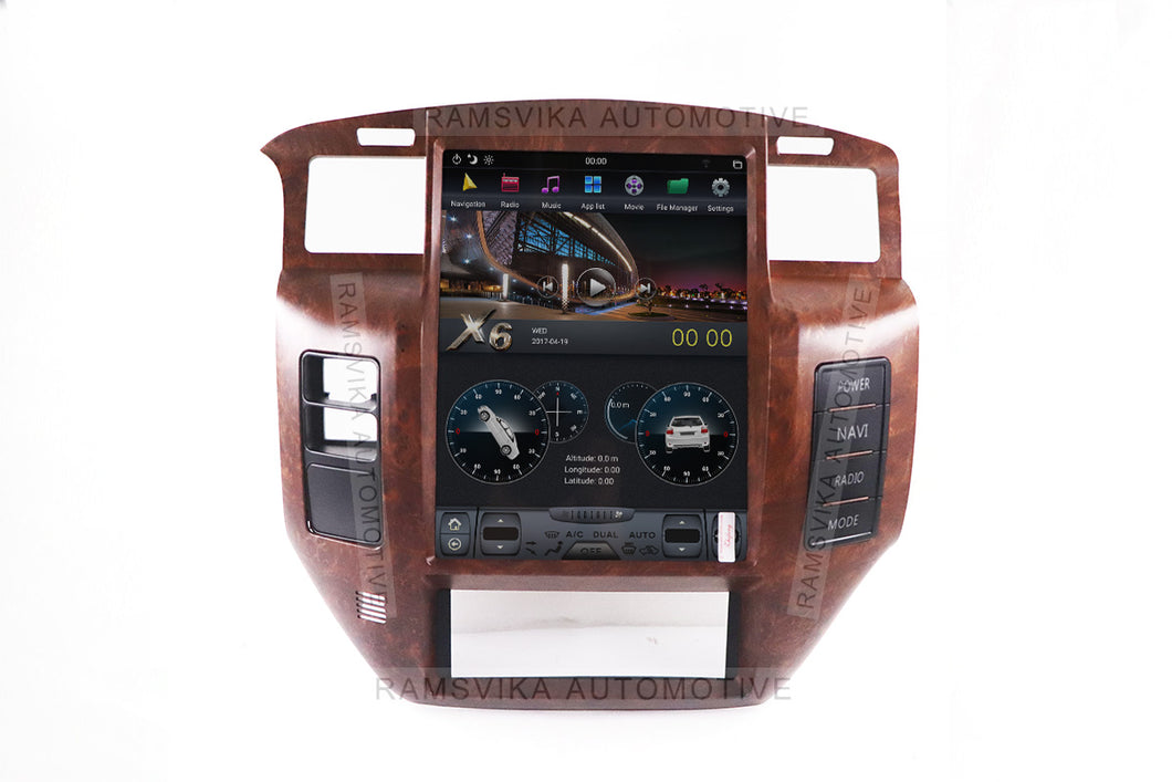 android Multimedia player for NISSAN Patrol Y61 2004-2015