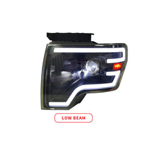 Load image into Gallery viewer, Car Lights For Ford F150 Headlight 2009-2014 LED Dynamic Turn Signal Bifocal Lens Low High Beam All-in-one Lamps Harley Style
