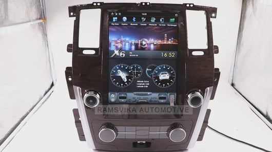 auto stereo for NISSAN Patrol Y62 Armada Infiniti QX56 QX80 2010-2019
