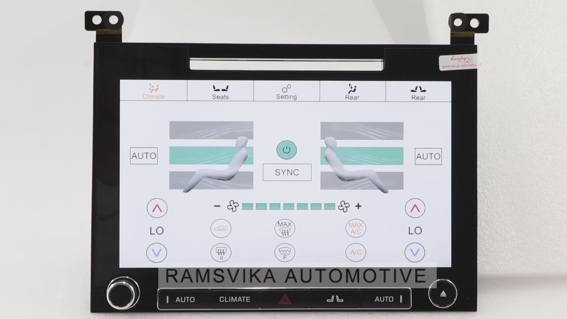 Air conditioning Panel Range Rover 2013-2017